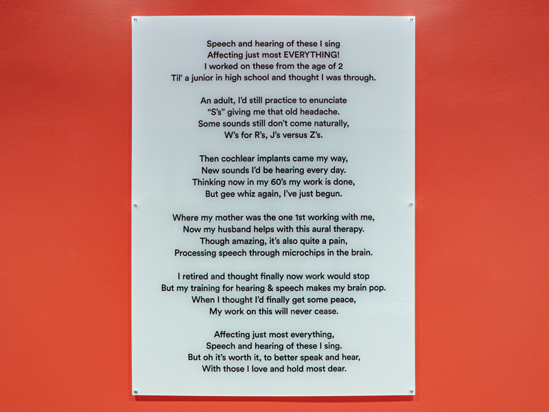 Experiences evoke feelings expressed in poetry. This is a poem of my journey following rehab. A poem (after finishing speech and hearing rehab).